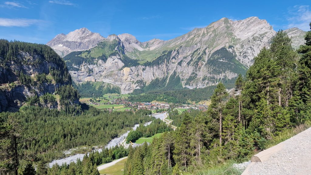 Blick auf Kandersteg