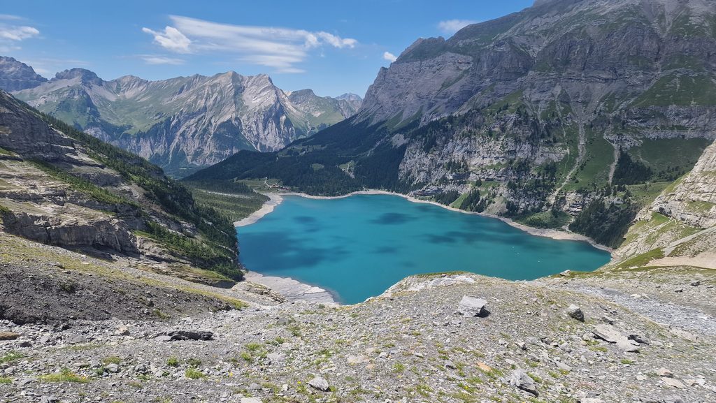 Oeschinensee von oben